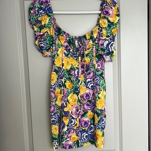 Zara floral dress
